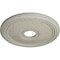 Ekena Millwork Diane Ceiling Medallion (Canopies up to 5 3/8"), 18"OD x 3 5/8"ID x 1 1/8"P, Pot of Cream Crackle CM18DIPCC - alternate 2